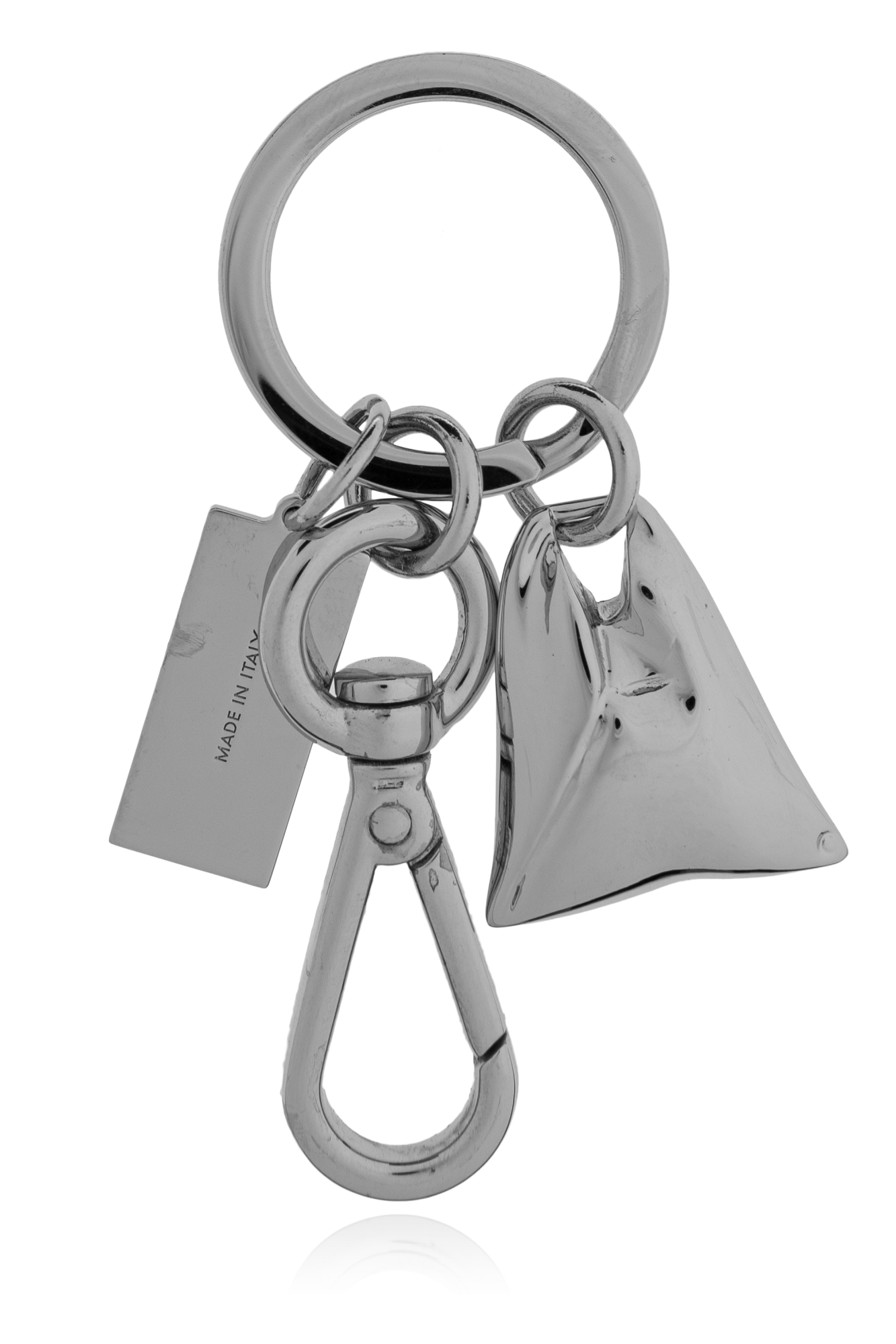 Silver Keyring with charms MM6 Maison Margiela - Vitkac GB
